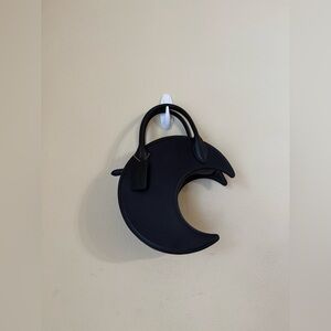 Coach New Moon Bag Regenerative Leather Black